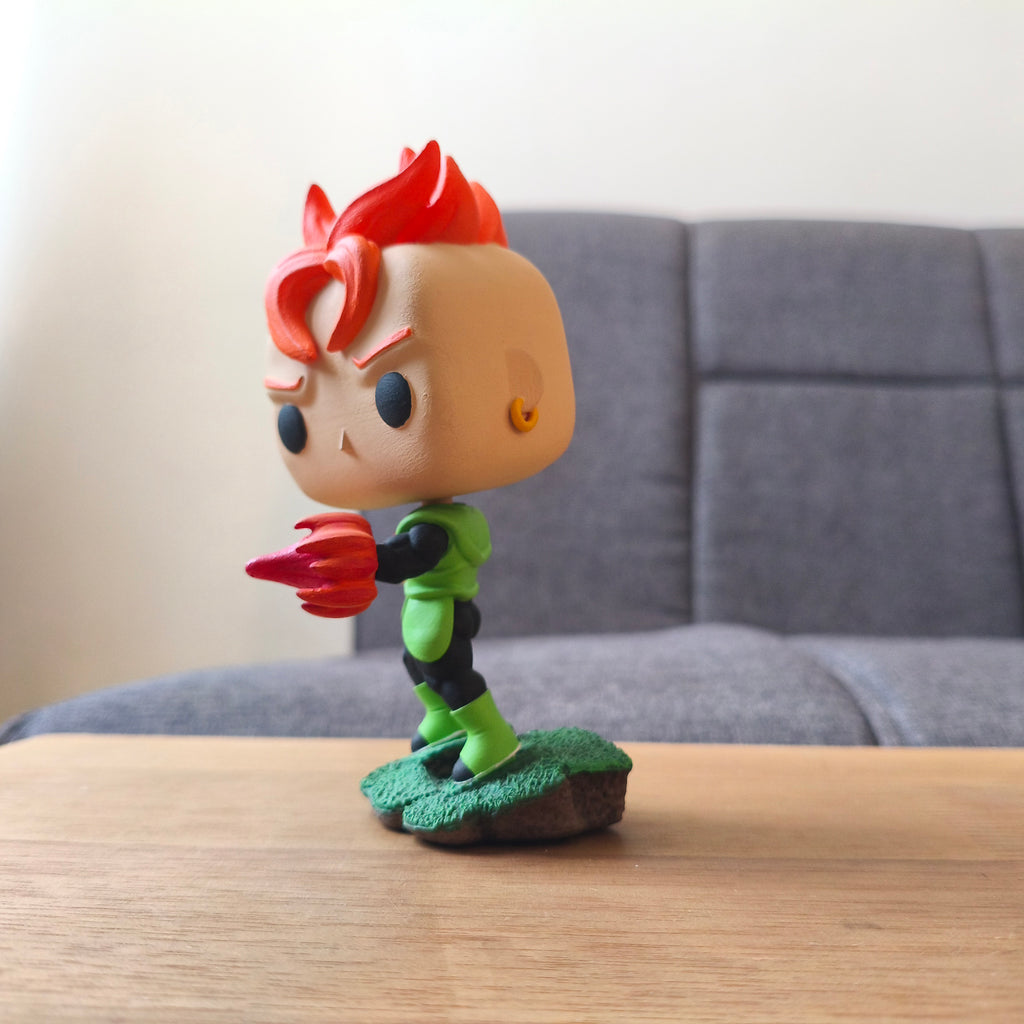 Androide 18 Tipo Funko