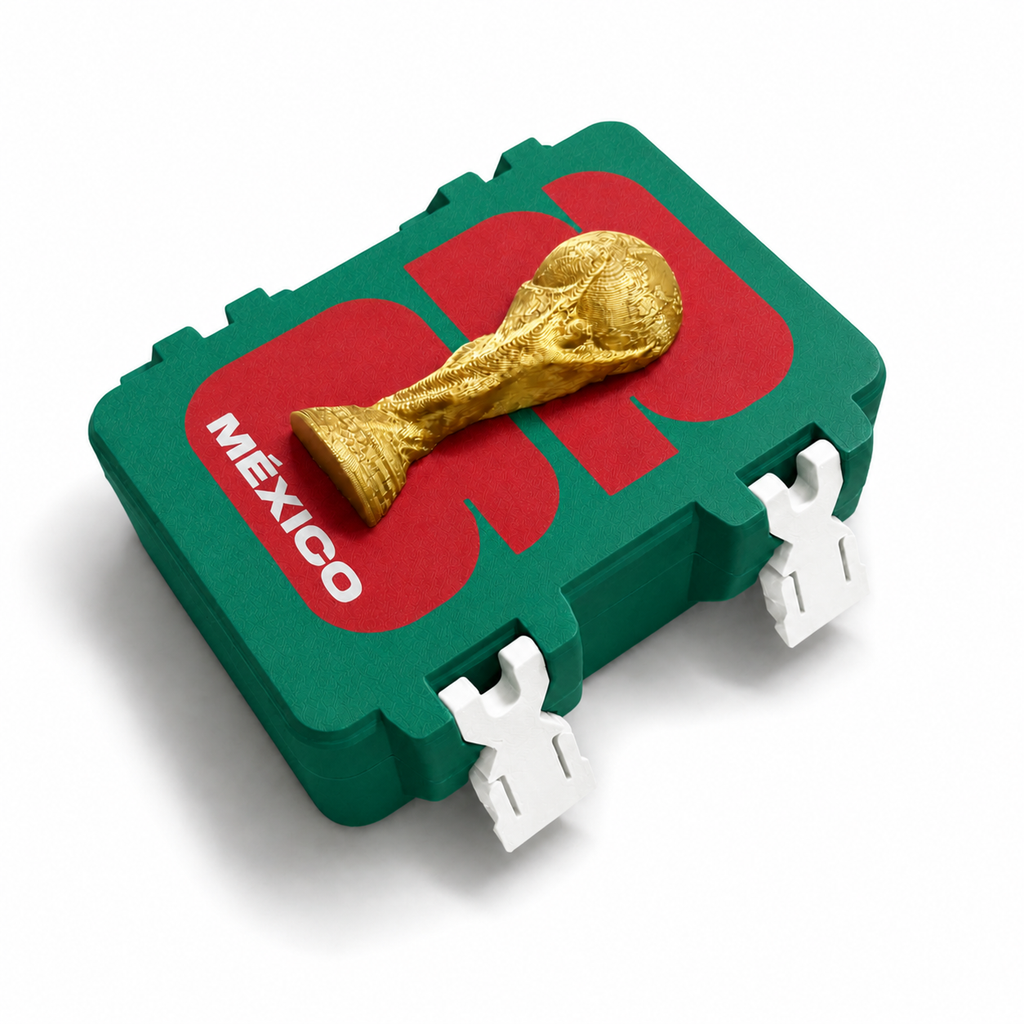 Estuche Organizador para Estampas Mundial Panini 2026 – Edición México