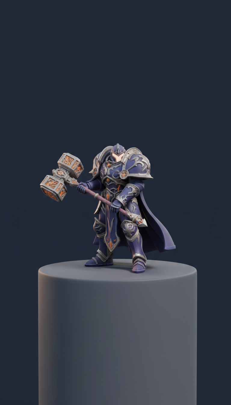 Figura gamer premium de resina