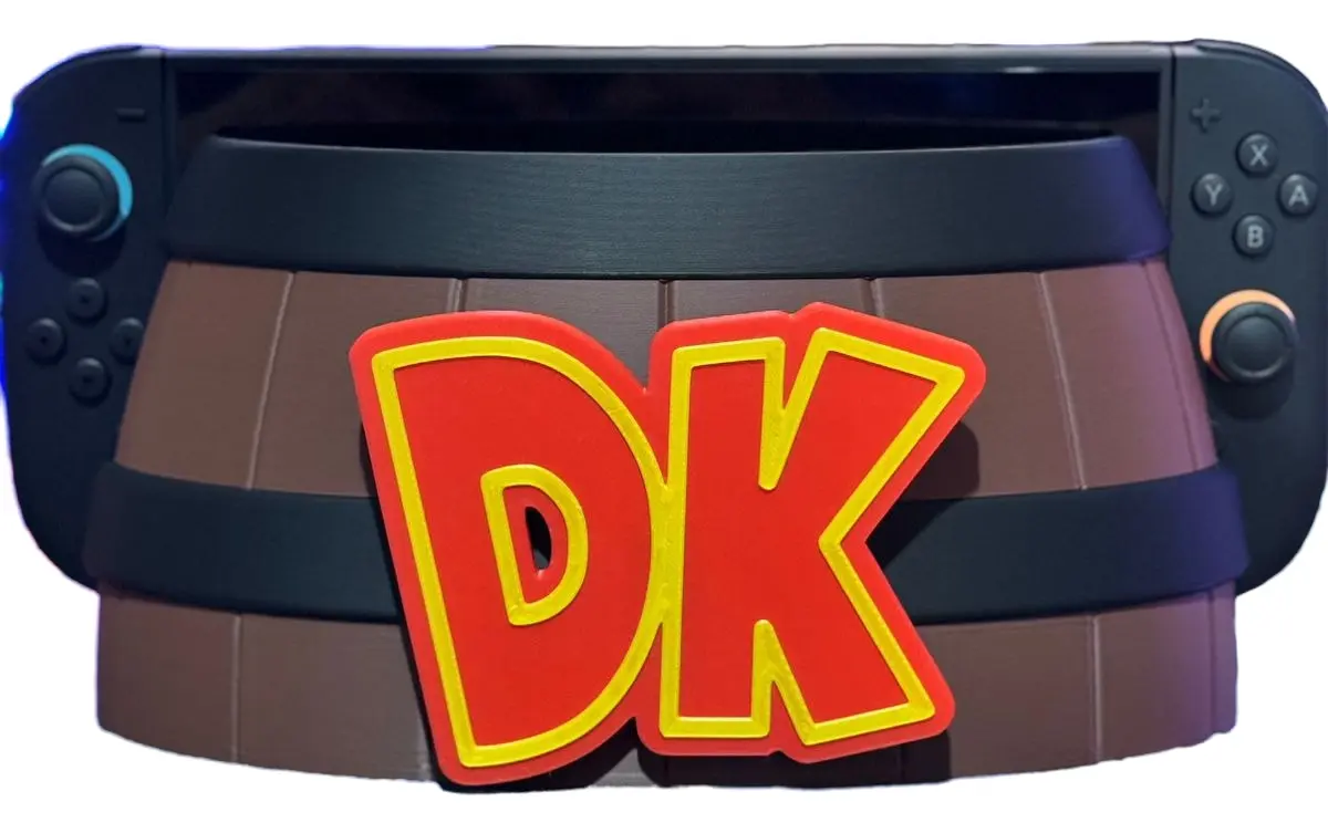 Base / Cubierta para Nintendo Switch – Diseño DK