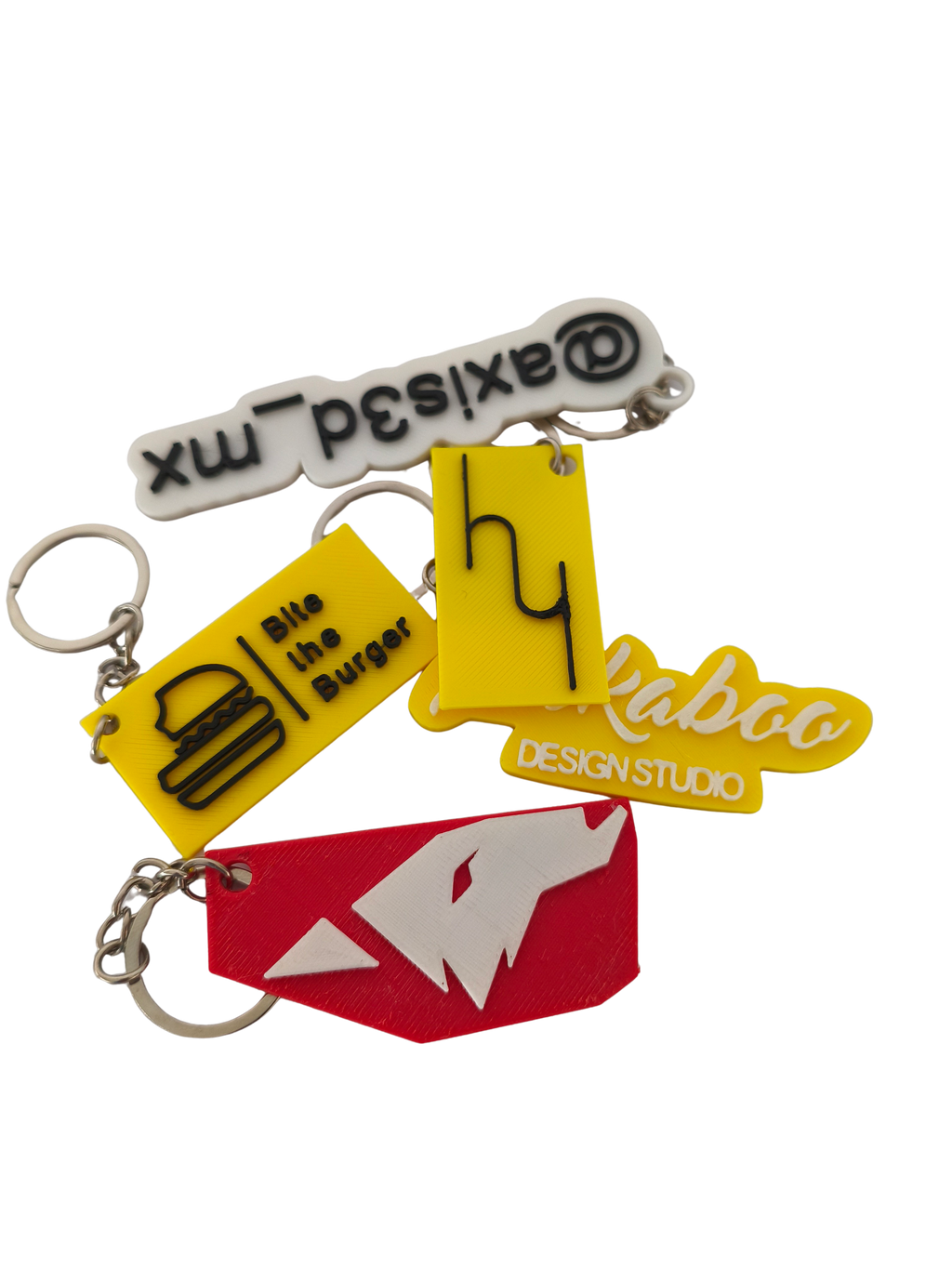 Paquete de 100 Llaveros Personalizados