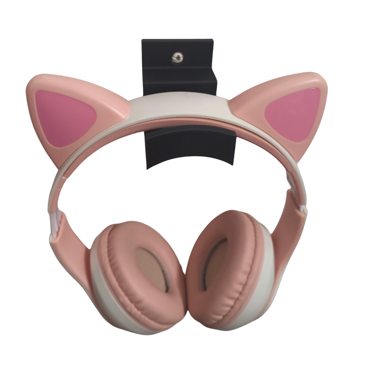 Soporte Para Audífonos Con Gancho Organizador Cable Base Headset Escritorio Gamer