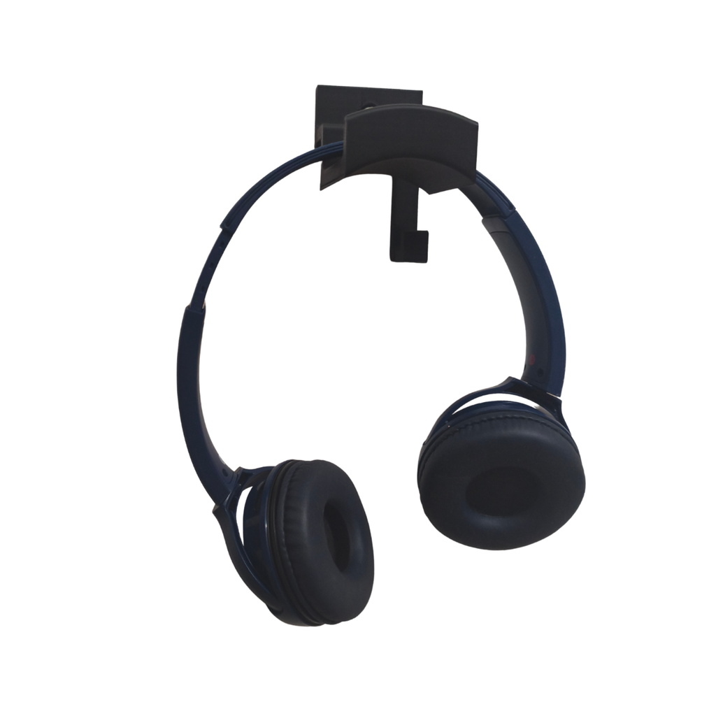 Soporte Para Audífonos Con Gancho Organizador Cable Base Headset Escritorio Gamer